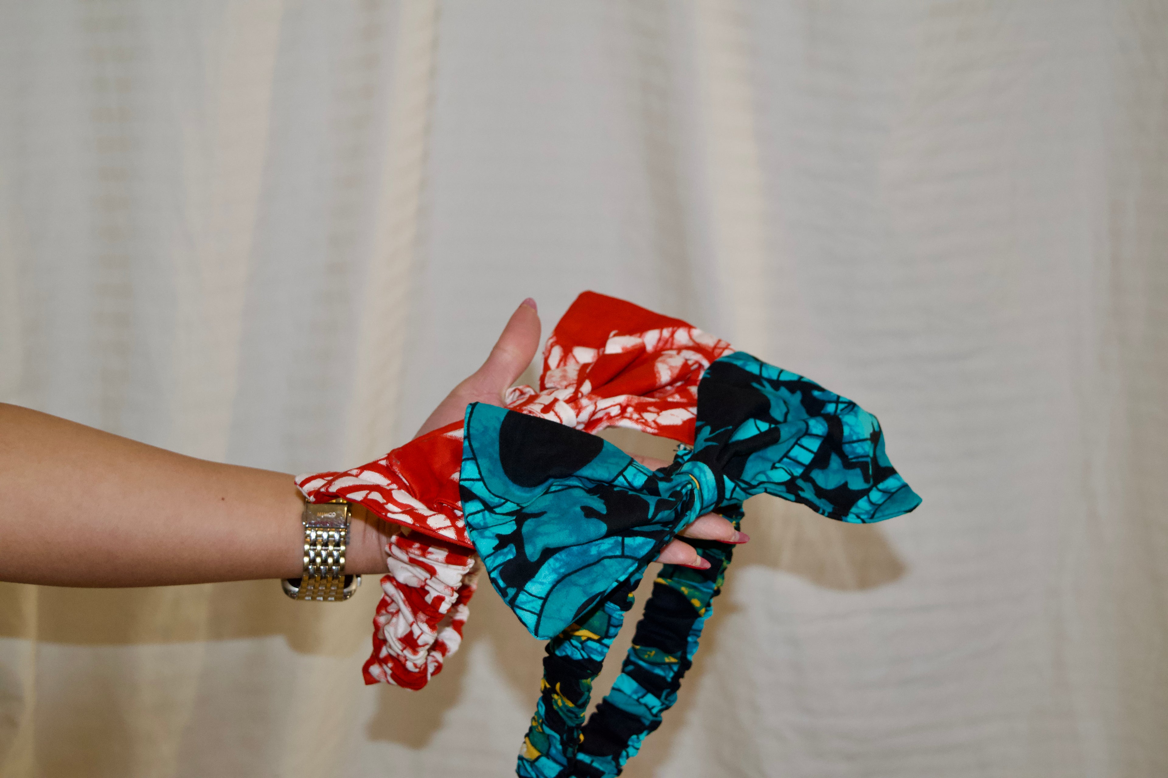 Various Hair Accessories. 100% Cotton